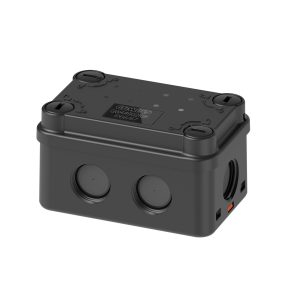 Gewiss APTA - JBOX IP66/IP67 81x49x46mm 1/4T TM B (RAL  9005) - BLACK
