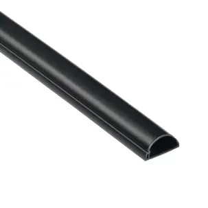 DLine Trunking 30x15mmx2m Black