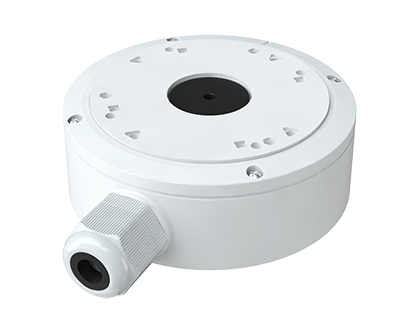 TVT TD-YXH0302 Junction box for cameras, available for wall or ceiling mounting. White. Dimensions: 139.3x50mm