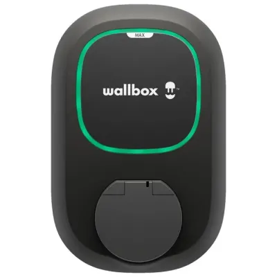 Wallbox Pulsar Max 7.4kW Smart EV Charger Wi-Fi Bluetooth Enabled Type 2 Socket Black