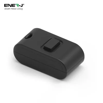 Ener-J 1 Gang Wireless Kinetic FOB Light Switch, IP56, No Battery/Power Source Required c/w On/Off and Dimming Smart Wall Switch