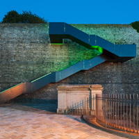 RWY Western King Staircase - Green LED
